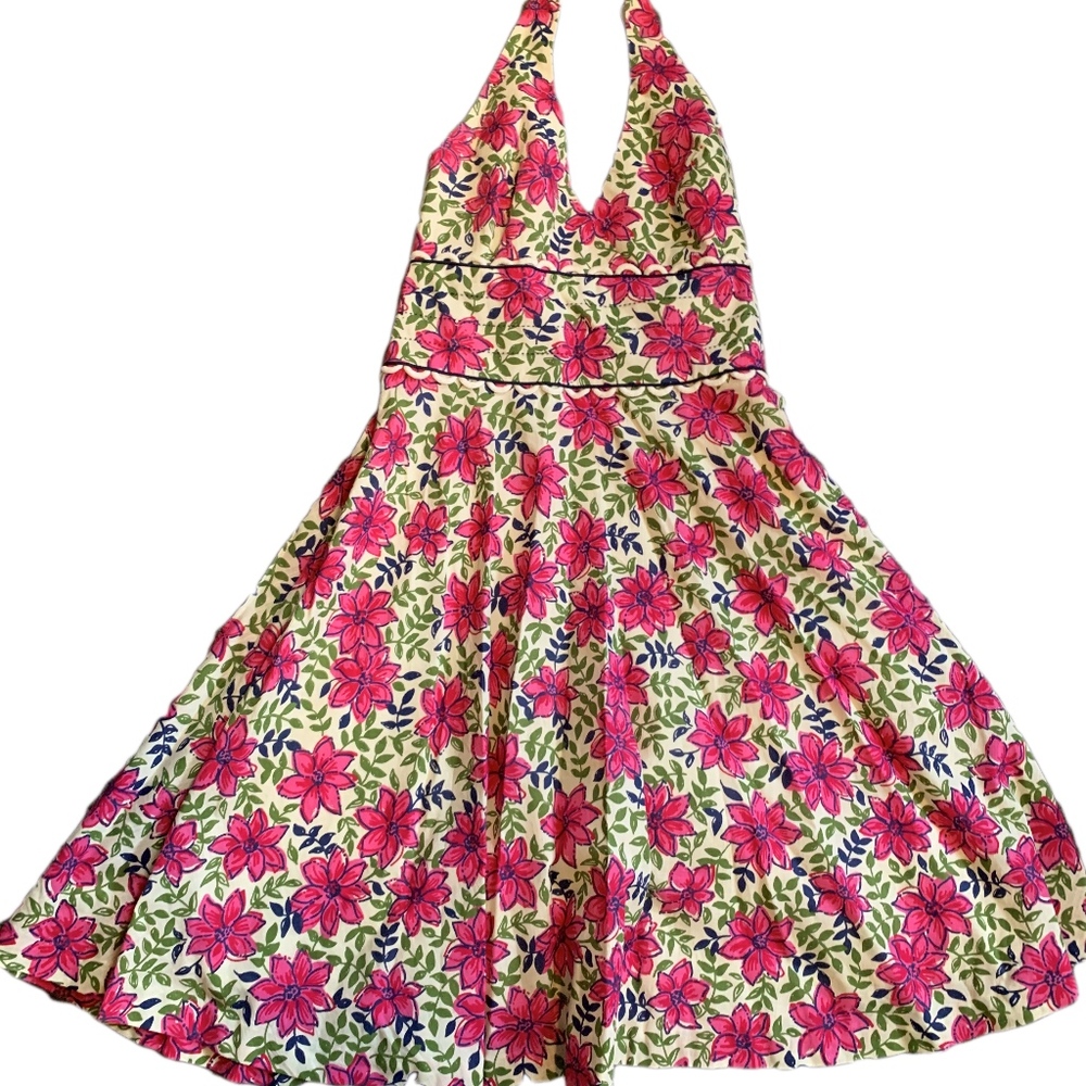 Lilly Pulitzer Halter Dress Size 8